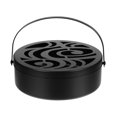 Axio Mosquito Coil Holder Iron Mosquito Coil Case Burner Mosquito Incense Container with Hollow