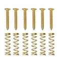Axio Pack of 6 Electric Guitar Single Coil Pickup Screws with Springs