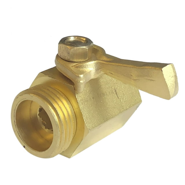 Axio Pipe Copper Connector Watering Pipe Fittings 3/4Inch Brass Hose