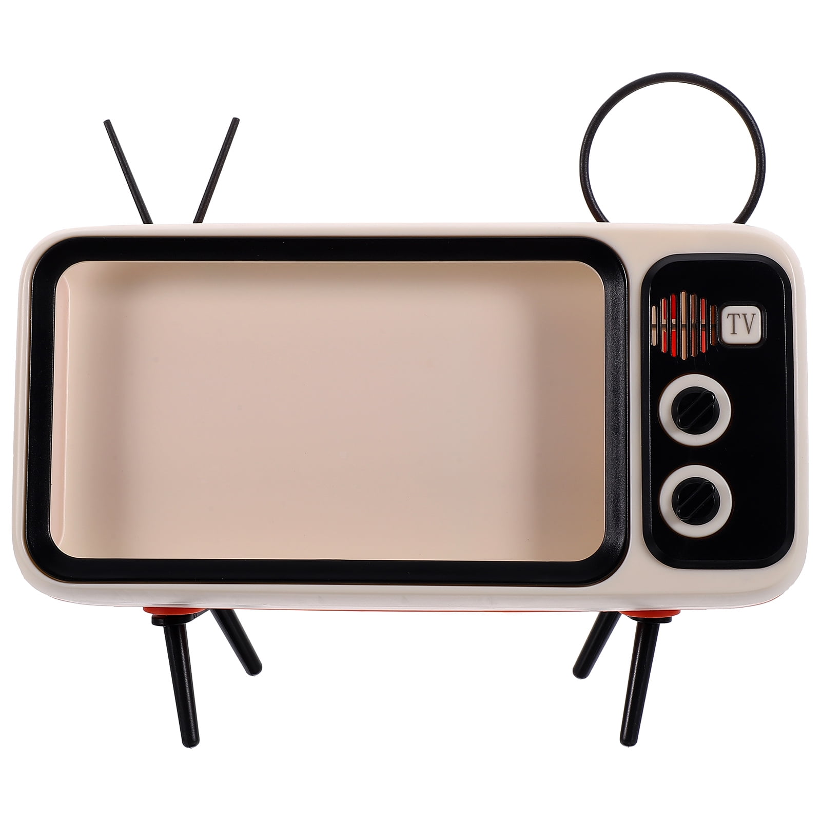 Axio Retro TV Mobile Phone Holder with Wireless Speaker Creative