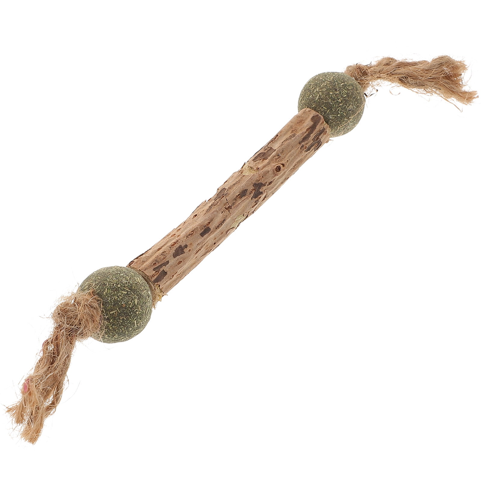 Axio Silvervine Stick With Catnip Ball And Bell Cat Teeth Cleaning Wand