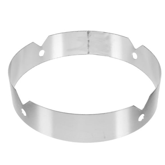 Stainless Steel Pot Rack Slotted Spoon Rack Round Kitchen Pot Insulated Storage Rack Size