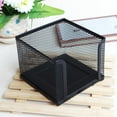 Axio Table Metal Mesh Collection Square Note Paper Holder Desktop
