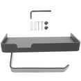 Axio Toilet Paper Holder Wall Mount Toilet Paper Rack Multipurpose