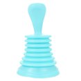 Axio Toilet Plunger Kitchen Sink Waste Pipe Unblocker Cleaner Blue (Sky