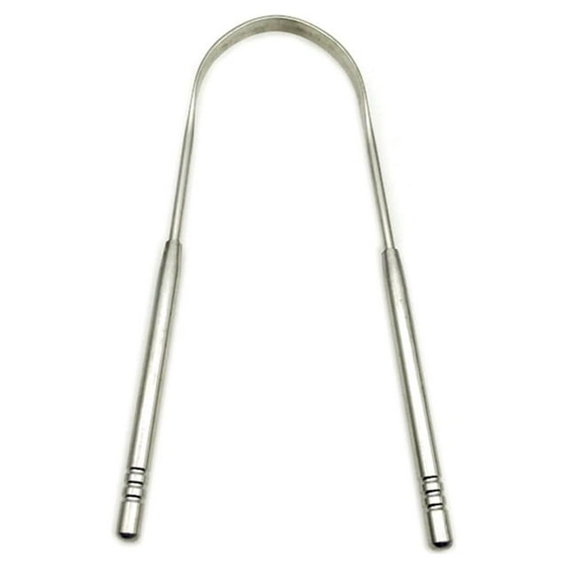 Axio Tongue Scraper Cleaner Medical Grade Stainless Steel Metal Tongue