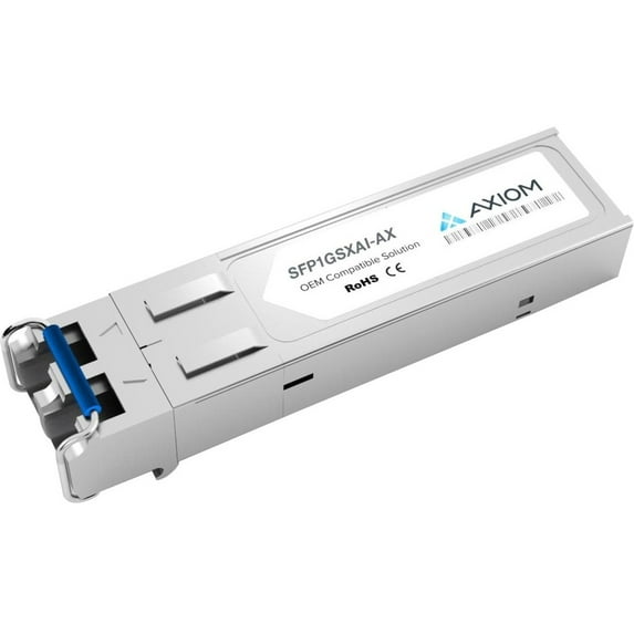 Axiom 1000BASE-SX Industrial Temp SFP Transceiver, SFP1GSXAI-AX