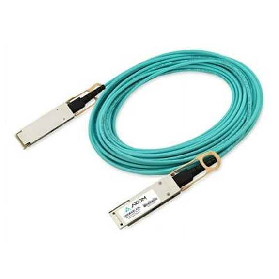 Axiom - 100GBase-AOC direct attach cable - QSFP28 to QSFP28 - 1 m - 1 m - fiber optic - active