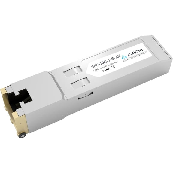 Axiom 10GBASE-T SFP+ Transceiver for Cisco, SFP-10G-T-S