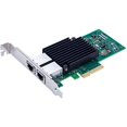 thumbnail image 1 of Axiom 10Gbs Dual Port RJ45 PCIe 3.0 x4 NIC Card for HP, 1QL46AA, 1 of 2