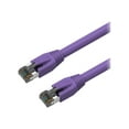 thumbnail image 1 of Axiom AX - Patch cable - RJ-45 (M) to RJ-45 (M) - 35 ft - 0.3 in - S/FTP - CAT 8 - booted, snagless, stranded - purple, 1 of 1