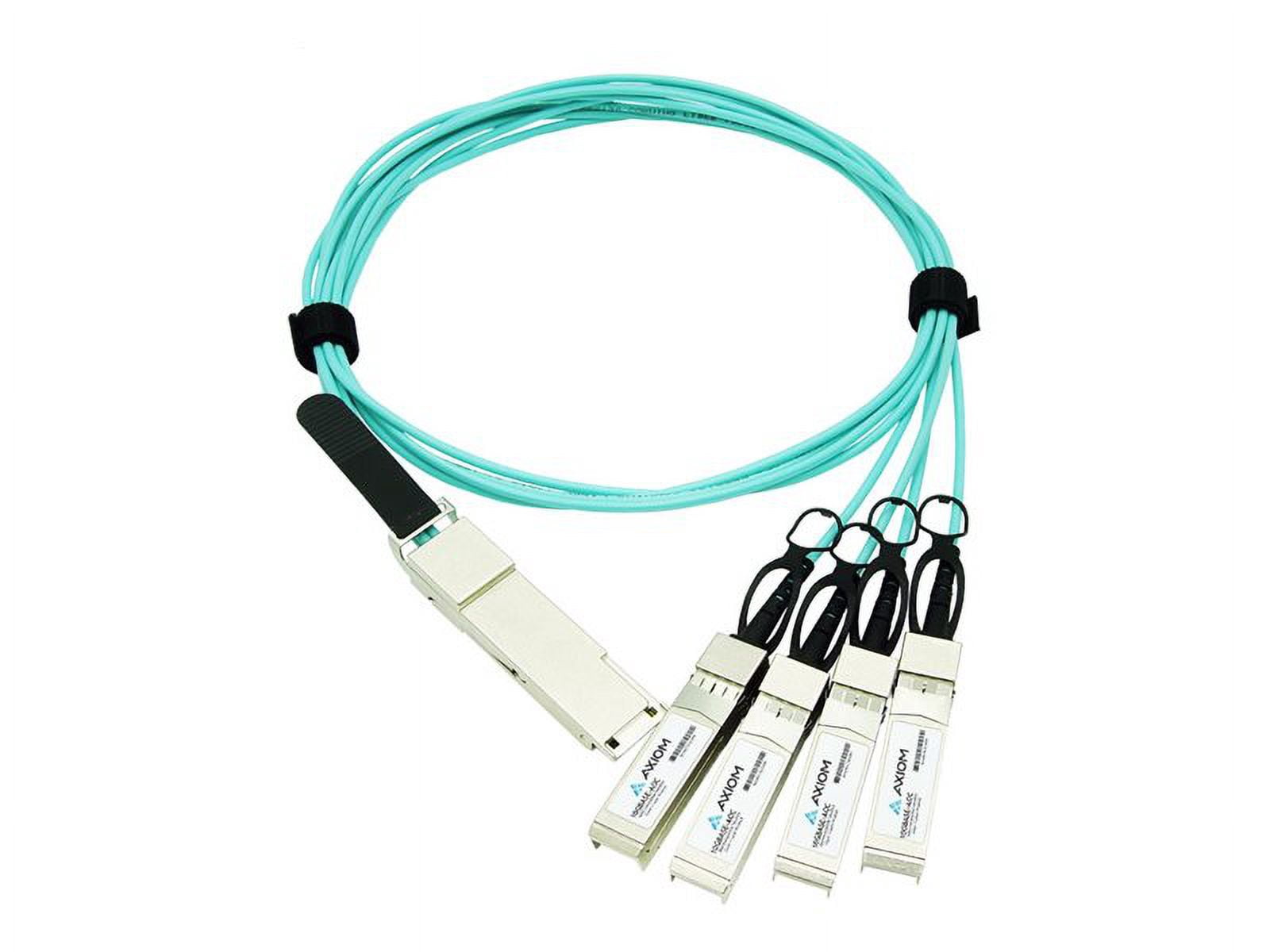 Axiom AX - 100GBase-AOC direct attach cable - QSFP28 to SFP28 - 10 m ...