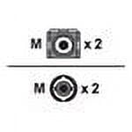 Axiom AX - network cable - 13 ft - orange