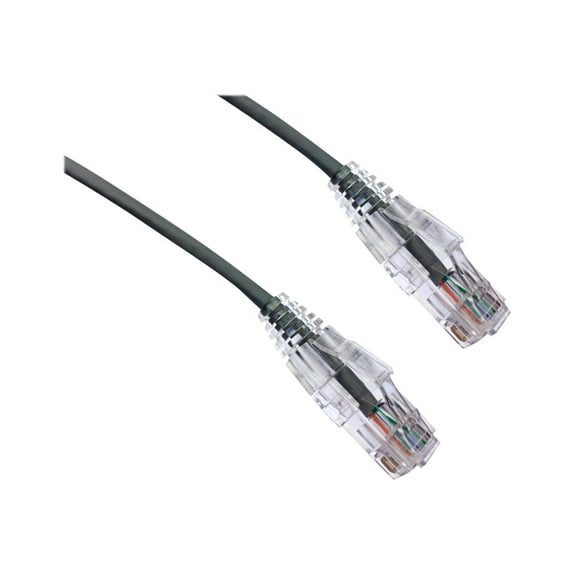 Axiom BENDnFLEX - Patch cable - RJ-45 (M) to RJ-45 (M) - 10 ft - foiled unshielded twisted pair (F/UTP) - CAT 6a - snagless, stranded - gray