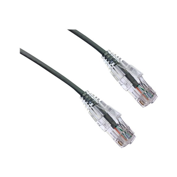 Axiom BENDnFLEX - Patch cable - RJ-45 (M) to RJ-45 (M) - 3 ft - foiled unshielded twisted pair (F/UTP) - CAT 6a - snagless, stranded - gray
