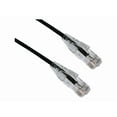 thumbnail image 1 of Axiom BENDnFLEX - Patch cable - TAA Compliant - RJ-45 (M) to RJ-45 (M) - 30.5 m - 0.1 in - UTP - CAT 6 - CMR - molded, riser, snagless, ultra-thin - black, 1 of 1