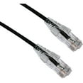 thumbnail image 1 of Axiom BENDnFLEX Ultra-Thin - Patch cable - RJ-45 (M) to RJ-45 (M) - 2 ft - foiled unshielded twisted pair (F/UTP) - CAT 6a - snagless, stranded - black, 1 of 2