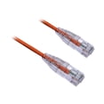 thumbnail image 1 of Axiom BENDnFLEX Ultra-Thin - Patch cable - RJ-45 (M) to RJ-45 (M) - 2 ft - UTP - CAT 6 - snagless - orange, 1 of 2