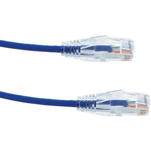 Axiom BENDnFLEX Ultra-Thin - patch cable - 2 ft - blue