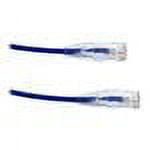 Axiom BENDnFLEX Ultra-Thin - patch cable - 5 ft - blue
