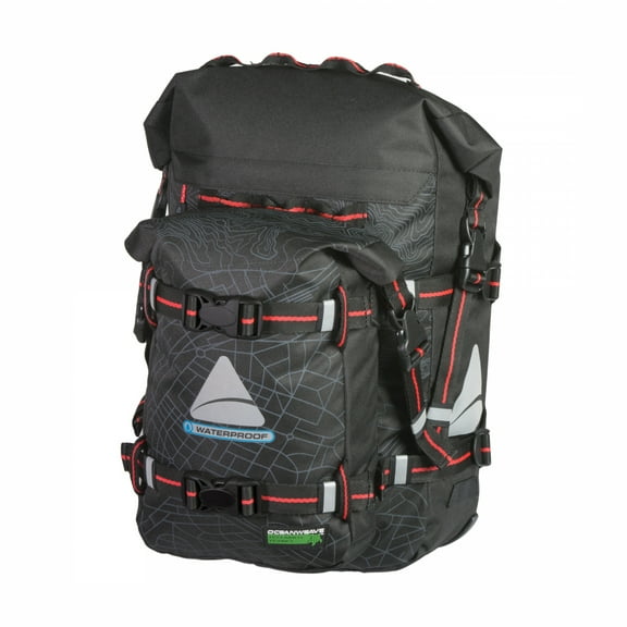 Axiom Bicycle Monsoon Pannier Ocean Weave P23+ Urban