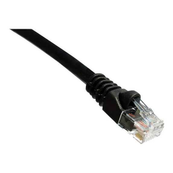 Axiom - Patch cable - TAA Compliant - RJ-45 (M) to RJ-45 (M) - 100 ft - UTP - CAT 6a - IEEE 802.3an - molded, snagless, stranded - black