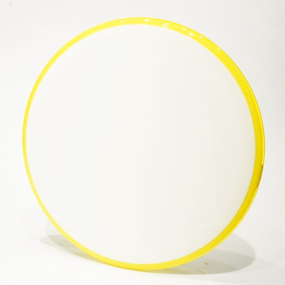 Axiom Dyer's Delight Prism Neutron Pyro Blank White Disc Golf Midrange Disc, Pick Your Disc 177g White w/ Yellow Prism
