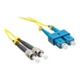 thumbnail image 1 of Axiom SC-ST Singlemode Duplex OS2 9/125 Fiber Optic Cable - 20m - Yellow - Patch cable - TAA Compliant - SC single-mode (M) to ST single-mode (M) - 20 m - fiber optic - duplex - 9 / 125 micron - OS2 - yellow, 1 of 2