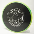 thumbnail image 1 of Axiom Fission Rhythm Disc Golf Fairway Driver, Pick Your Disc 161g Black w/ Swirly Bright Green Rim, 1 of 65