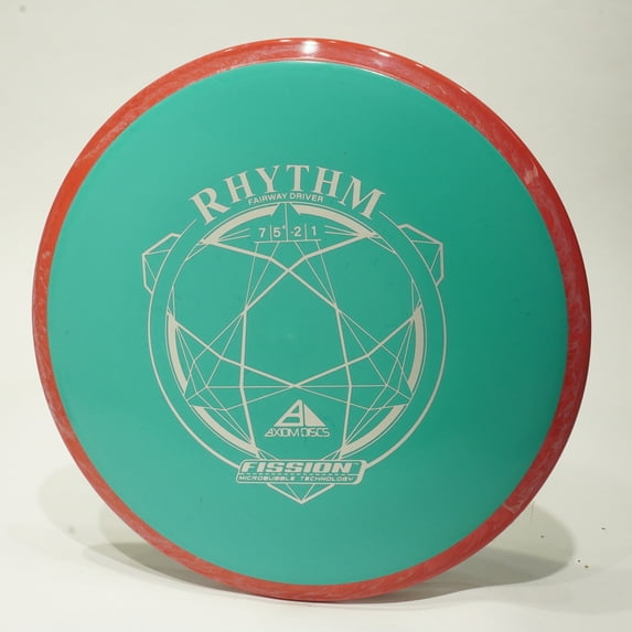 Axiom Fission Rhythm Disc Golf Fairway Driver, Pick Your Disc 172g Blue w/ Swirly Red Rim