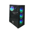 thumbnail image 1 of Axiom Gaming PC Desktop Computer Black Specter, AMD Ryzen 5, 16GB RAM, 512GB SSD, GTX 1050 Ti, Windows 11, 1 of 9