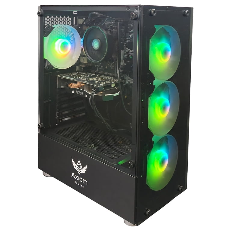 Axiom Gaming® Eclipse Gaming PC Desktop – AMD Ryzen 5, 16GB DDR4