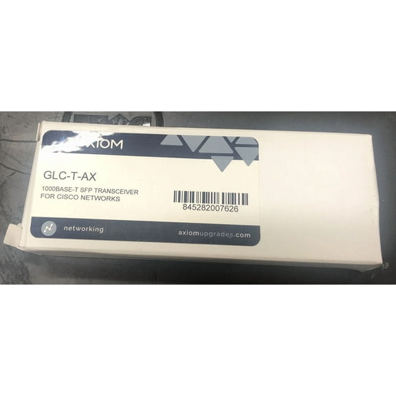 Axiom Glc-T-Ax Mini-Gbic Cisco Compatible 1000 Base T Sfp Transceiver