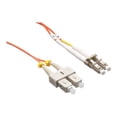 thumbnail image 1 of Axiom LC-SC Multimode Duplex OM1 62.5/125 Fiber Optic Cable - 60m - Orange - Network cable - TAA Compliant - LC multi-mode (M) to SC multi-mode (M) - 60 m - fiber optic - duplex - 62.5 / 125 micron - OM1 - orange, 1 of 2