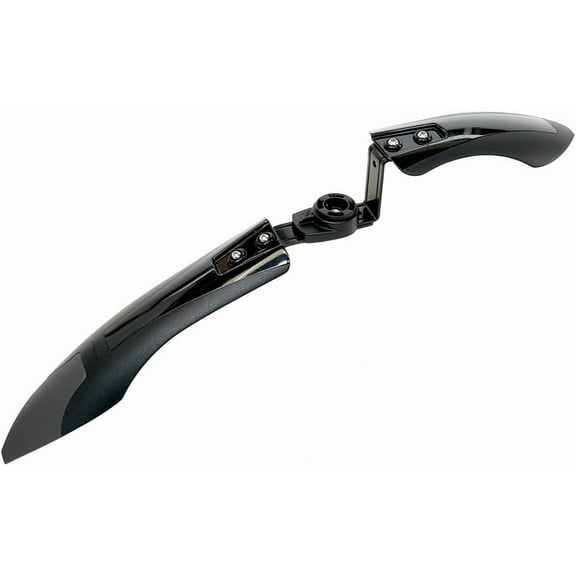 Axiom Mud Runner DLX Front Clip-On Fender, Black/Grey