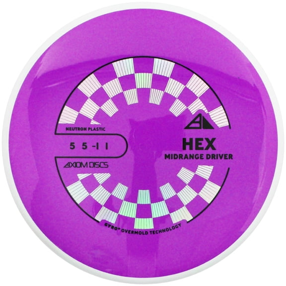 Axiom Discs Neutron Hex Disc Golf Midrange (165-170g / Colors May Vary)