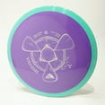 thumbnail image 1 of Axiom Neutron Vanish Disc Golf Distance Driver, Pick Your Disc 158g Purple w/ Teal Rim, 1 of 1