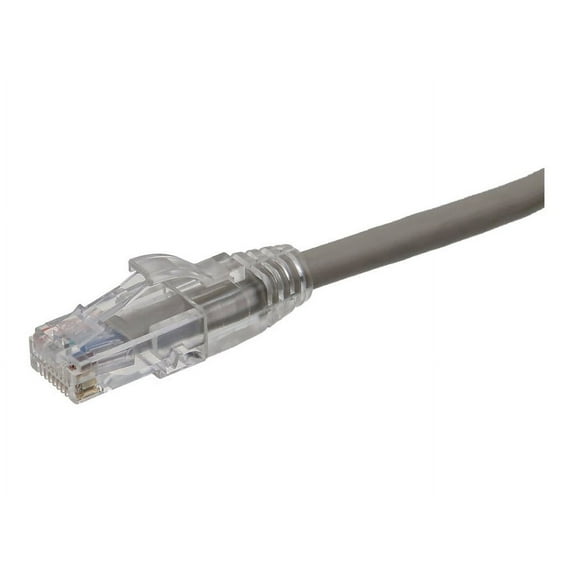 Axiom - Patch cable - RJ-45 (M) to RJ-45 (M) - 30.5 m - 0.2 in - STP - CAT 6 - molded, snagless, stranded - gray