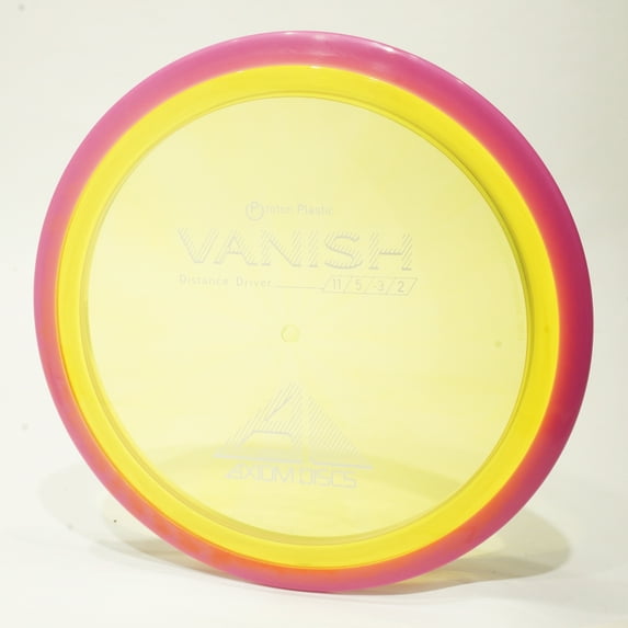 Axiom Proton Vanish Disc Golf Distance Driver, Pick Your Disc 169g Light Green w/ Pink Rim