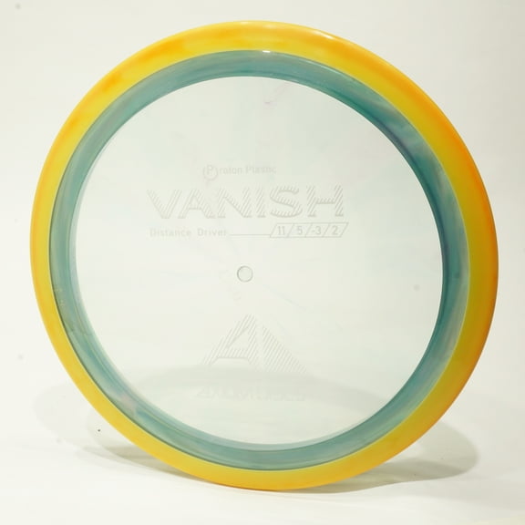 Axiom Proton Vanish Disc Golf Distance Driver, Pick Your Disc 174g Light Blue w/ Swirly Orange Rim