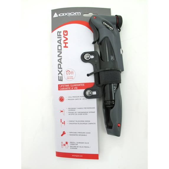 "Axiom Pump Lezyne Mini Road Drive M Bk 12"