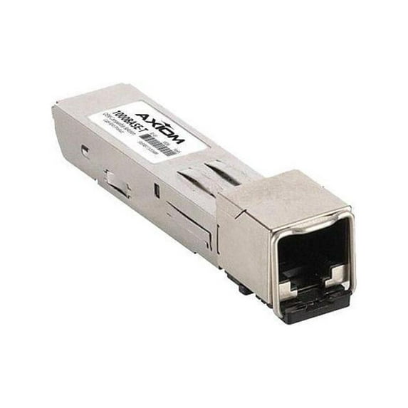 Axiom SFP Transceiver Modules are certified 100% compliant in all OEM applications. They are pre-configured with an application specific code to meet the requirement set forth by the router and switch
