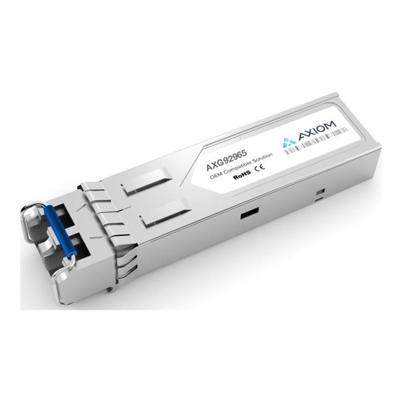 Axiom - SFP+ transceiver module (equivalent to: Netgear AXM763, Netgear AXM763-10000S) - 10GbE - 10GBase-LRM - LC single-mode / LC multi-mode - up to 984 ft - 1310 nm - TAA Compliant