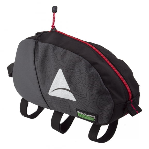 Axiom Seymour Oceanweave P2.0 Podpack - Black/Grey - Top Tube Bag