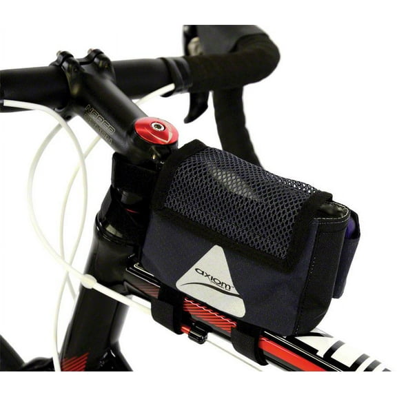 Axiom Smartbag Top Tube/ Stem Bag: Black/Gray