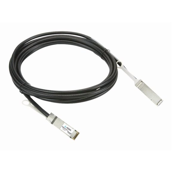 Axiom - Direct attach cable - QSFP+ to QSFP+ - 23 ft - twinaxial - passive - for Dell Force10; Networking C7004, C7008, S6000; PowerEdge M1000; Dell EMC Networking S4048