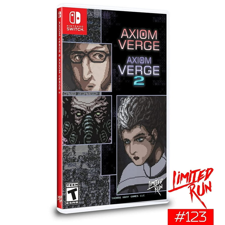 Adventure Games: Axiom Verge 1 & 2 for Nintendo Switch Adventure Games: Axiom Verge 1 & 2 for Nintendo Switch