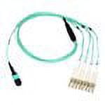 Axiom network cable - 16.4 ft - aqua