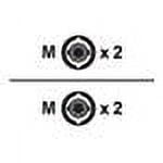 Axiom network cable - 26 ft - aqua