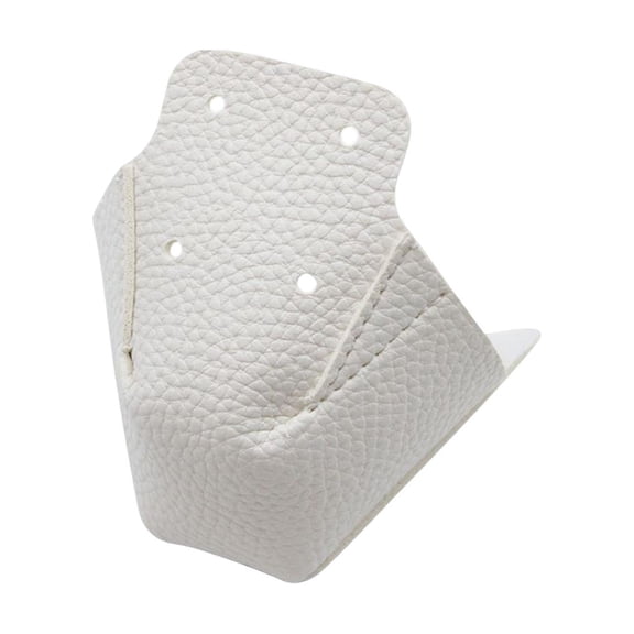 Axioma 1 Piece Roller Skate Protector PU Leather Easy to Install Replacement Protective White